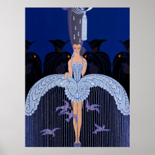 Poster Erté - Ses Amirateurs Secrets