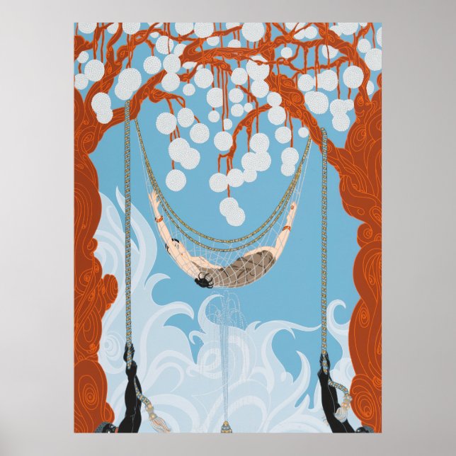 Poster Erté - Spider Web, 1980 (Devant)