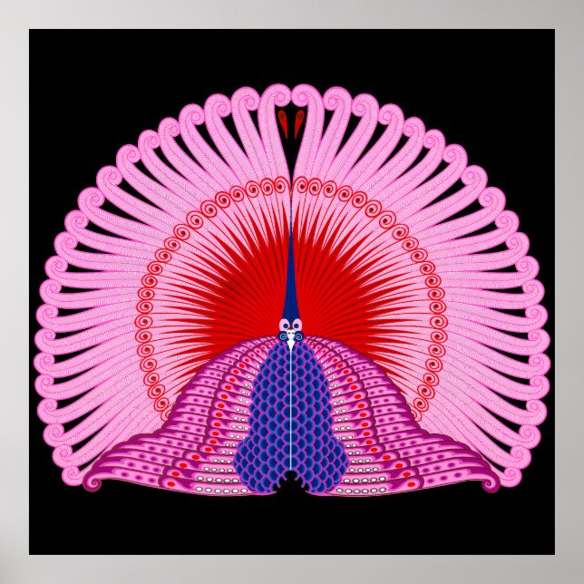 Poster Erté - Suite Phoenix, Phoenix Reborn (Devant)
