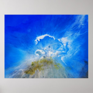 Poster Éruption volcanique