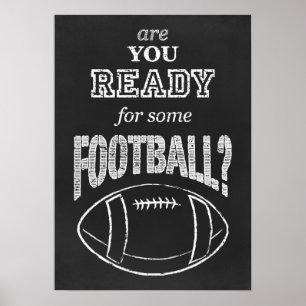 Poster es-tu prêt pour du football ?
