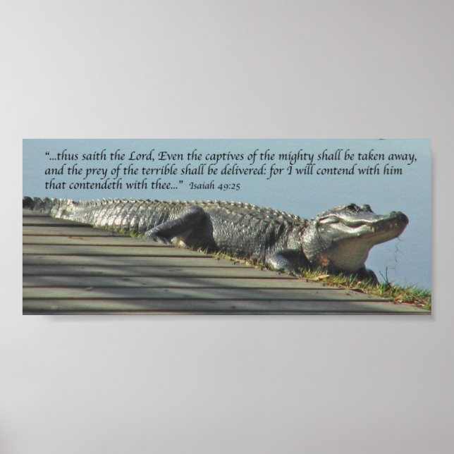 Poster Esaïe 49:25 (Devant)