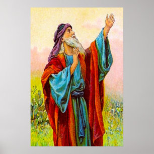 Poster Ésaïe 6 Ésaïe Entend l'affiche de la voix de Dieu