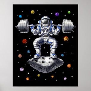 Poster Escadrons de remise en forme des astronautes