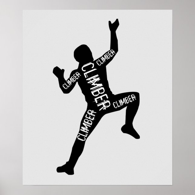 Poster Escalade (Devant)