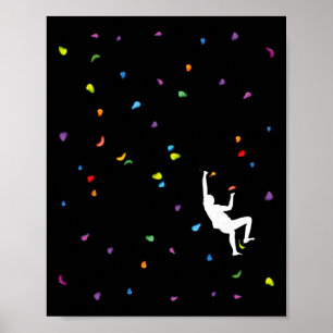 Poster Escalade Libre Escalade Sports Extrêmes Boulder