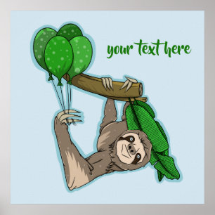 Poster Escalade molle dans un arbre