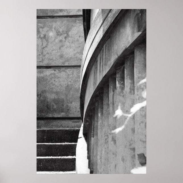 Poster Escalier vers... (Devant)