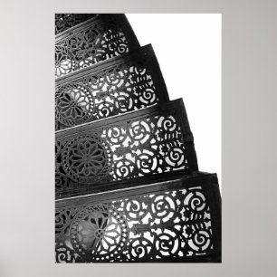 Poster Escaliers en fer