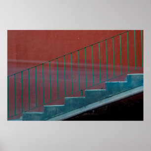 Poster Escaliers Et Voile De Vie Personnelle