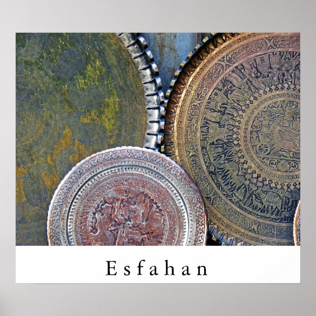 Poster Esfahan (Devant)