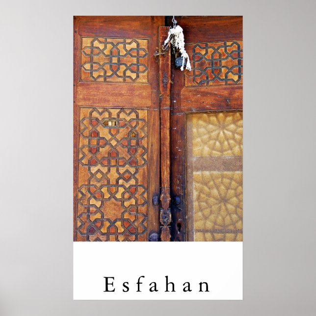 Poster Esfahan (Devant)