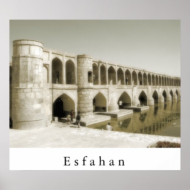 Poster Esfahan (Devant)