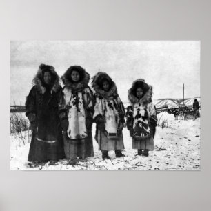 Poster Eskimo Femmes En Alaska Photo