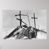 Eskimo Grave en Alaska Photo
