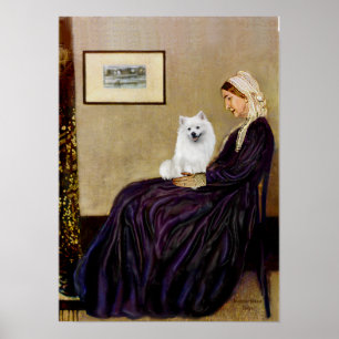 Poster Eskimo Spitz 1 - La mère de Whistler