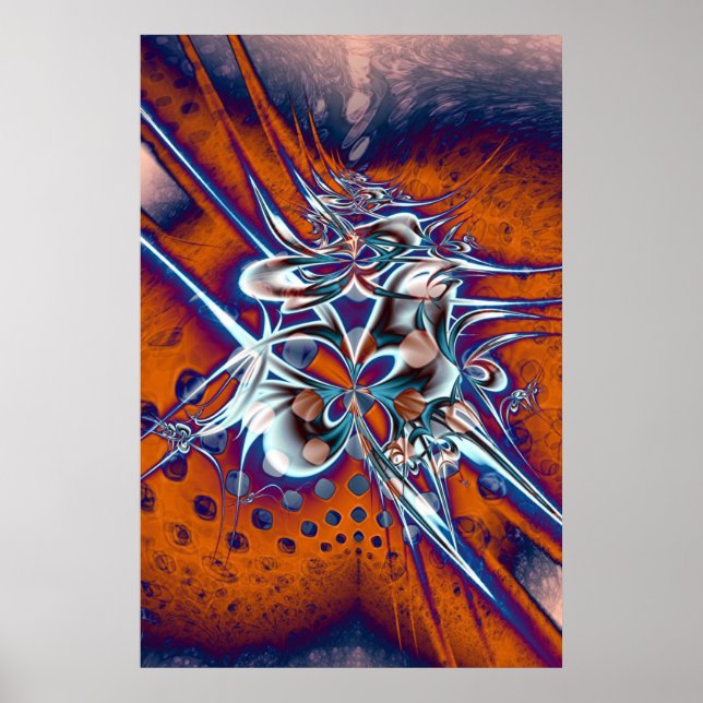 Poster Espace et temps. (Devant)