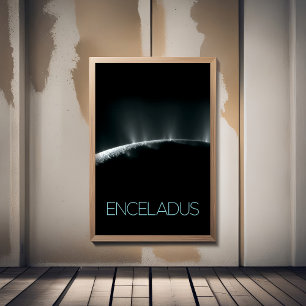 Poster Espace Extérieur, Cosmos, Système Solaire, Lune En