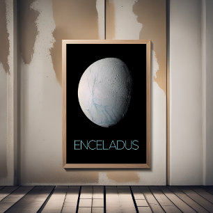 Poster Espace Extérieur, Cosmos, Système Solaire, Lune En