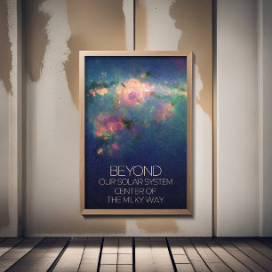 Poster Espace Extérieur, Galaxie, Centre De La Voie Lacté