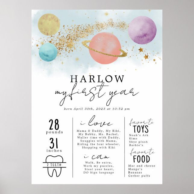 Poster Espace extra-atmosphérique Premier voyage autour d (Devant)