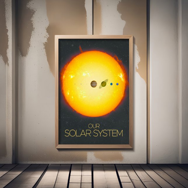 Poster Espace extra-atmosphérique, Système solaire, Solei (Créateur téléchargé)