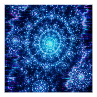 Poster Espace fractal