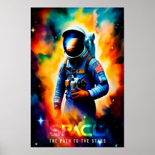 Poster Espace - Le chemin vers les étoiles