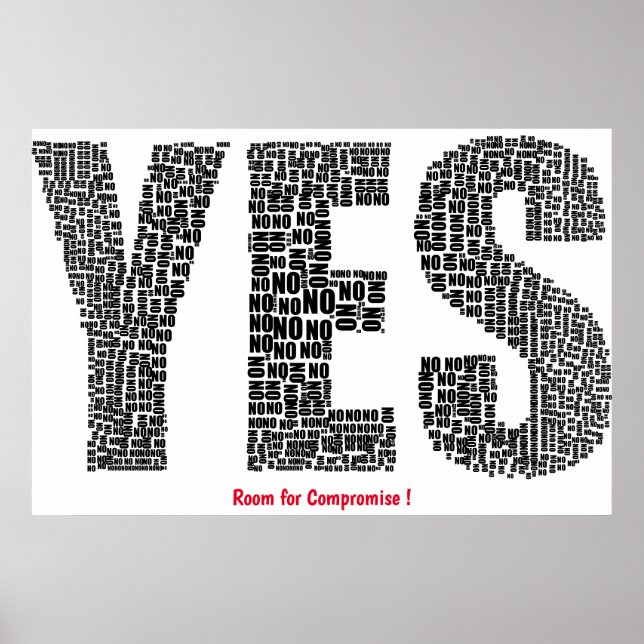 Poster Espace pour l'affiche de confort (Devant)