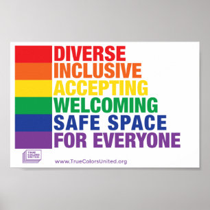 Poster Espace sécurisé