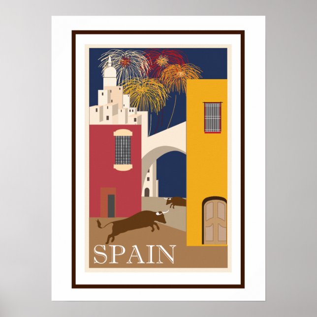 Poster Espagne (Devant)