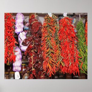 Poster Espagne, Catalogne, Barcelone, La Boqueria