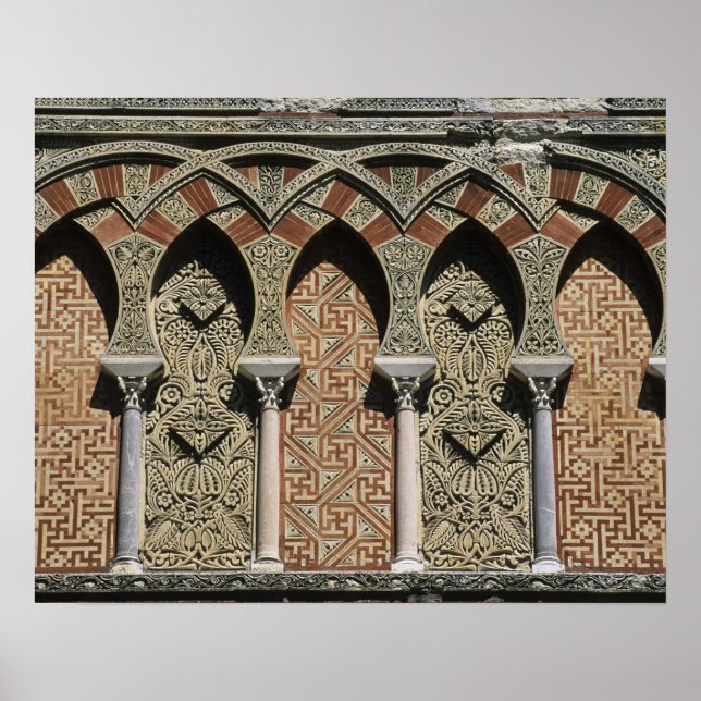 Poster Espagne, Cordoue, mezquita maure (mosquée). (Devant)