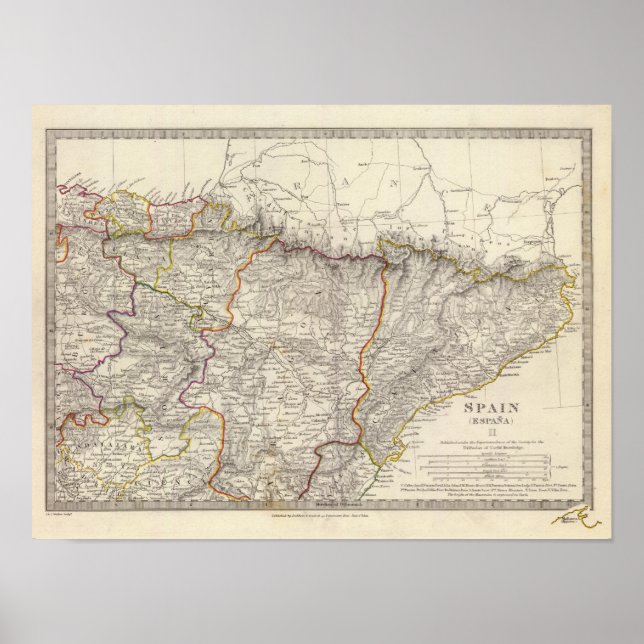 Poster Espagne Espana II (Devant)