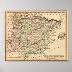 Poster Espagne et Portugal 16