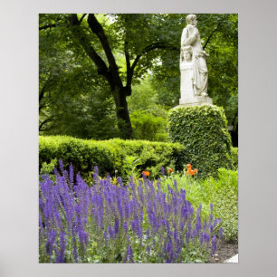 Poster Espagne, Madrid. Jardin botanique royal alias Real