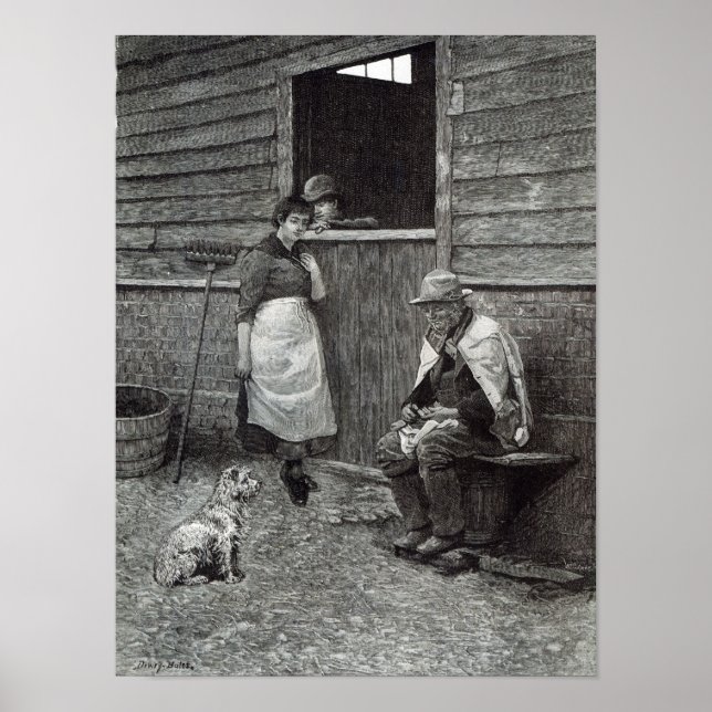 Poster Espérance, de 'Leisure Hour', 1888 (Devant)