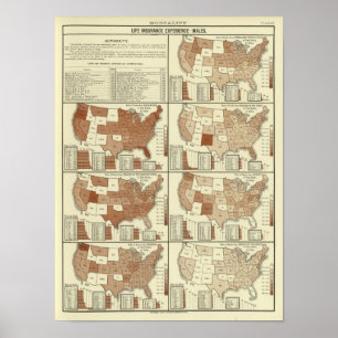 Poster espérance de vie des hommes