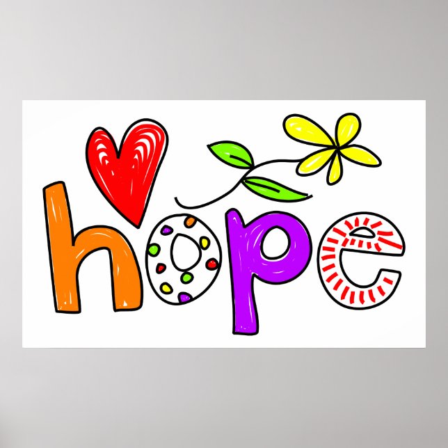 Poster Espoir (Devant)