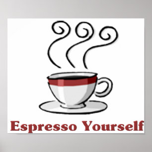 Poster Espresso Vous-Même