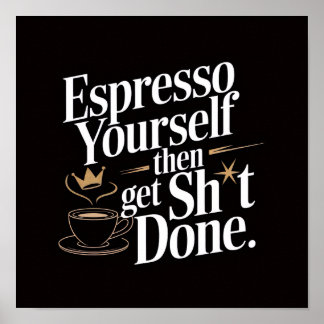 Poster Espresso Vous-Même