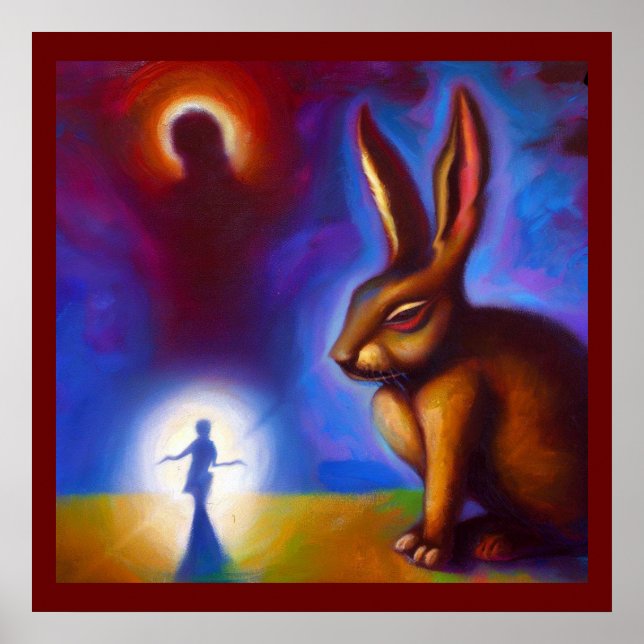 Poster Esprit Animal Rabbit 3 (Devant)