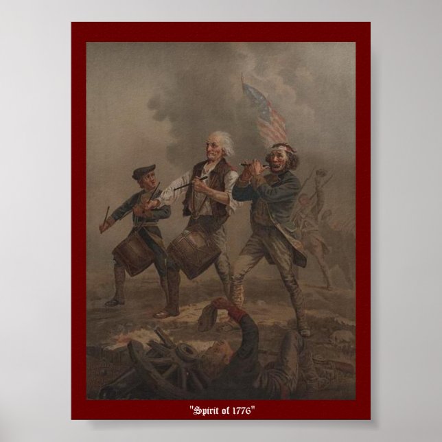Poster Esprit de 1776 (Devant)