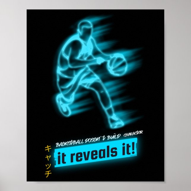 Poster Esprit de basket-ball (Devant)