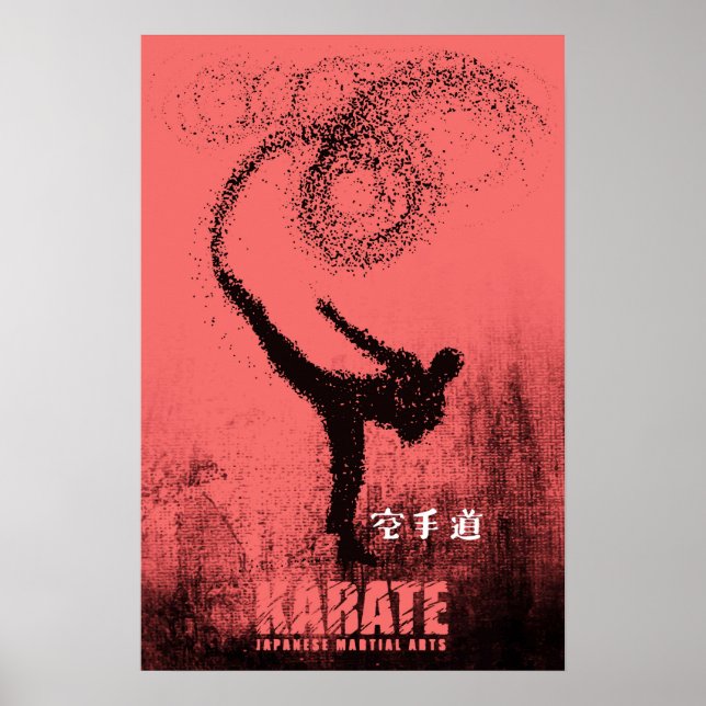 Poster Esprit de Karaté (Devant)