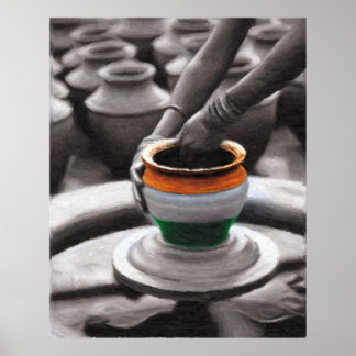 Poster Esprit de l'Inde