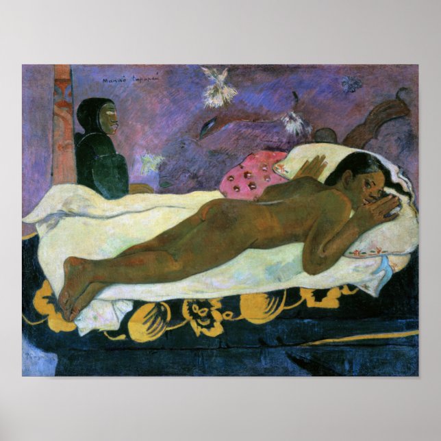 Poster Esprit de l'observation des morts, Gauguin (Devant)