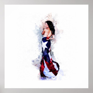 Poster Esprit de Porto Rico