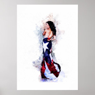 Poster Esprit de Porto Rico