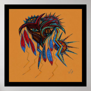 Poster Esprit guerrier